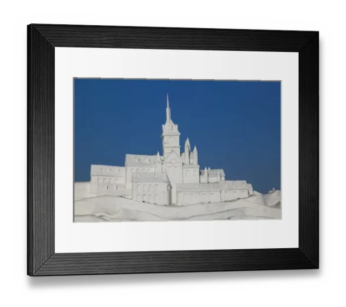 Framed Print : CHINA, Heilongjiang Province, Haerbin (Harbin). Harbin International Sun Island Snow