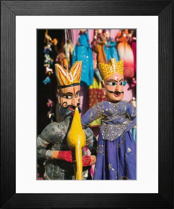 Framed Print : INDIA, Rajasthan, Pushkar: PUSHKAR CAMEL FAIR, Indian Puppets Framed Print : INDIA, Rajasthan, Pushkar: PUSHKAR CAMEL FAIR, Indian Puppets