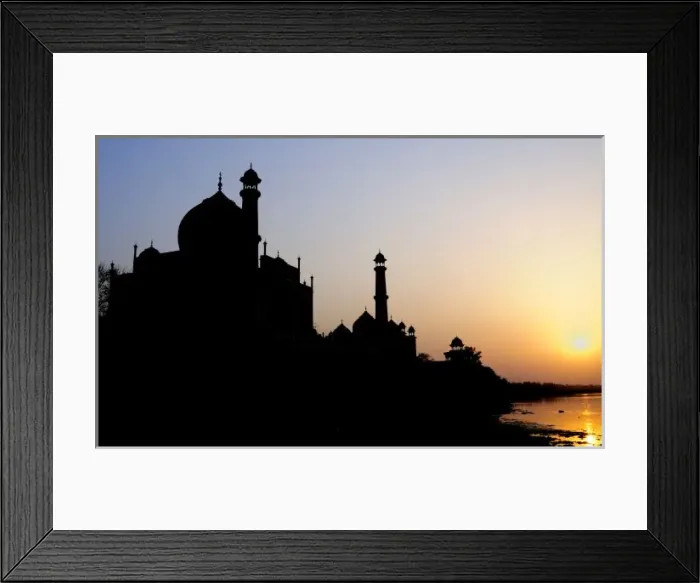 Framed Print : Silhouette of Framed Print : Silhouette of