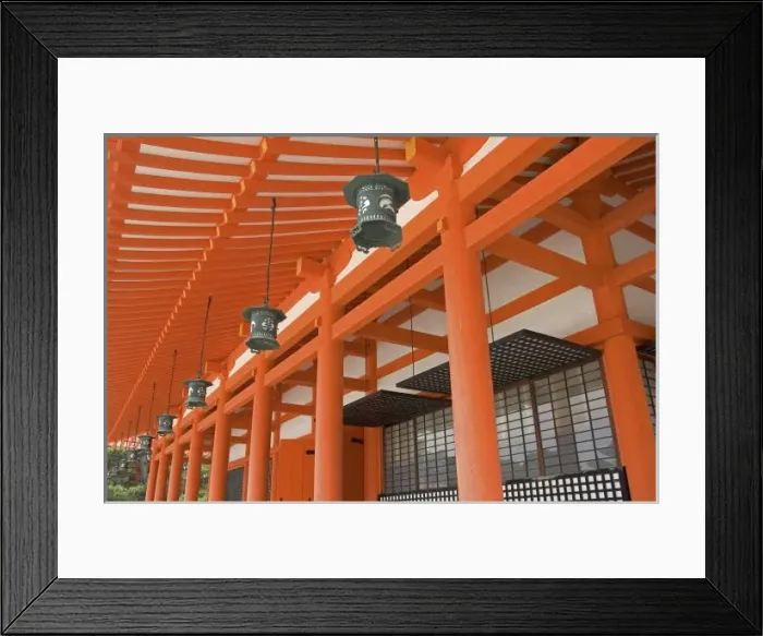 Framed Print : Asia, Japan, Kyoto, Heian Shrine Framed Print : Asia, Japan, Kyoto, Heian Shrine