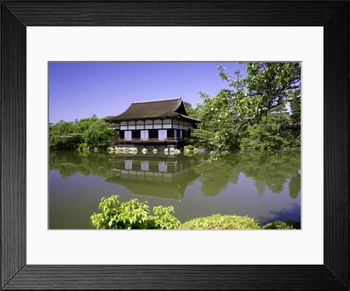 Framed Print : Japan, Kyoto, Japanese Garden of Heian Shrine Framed Print : Japan, Kyoto, Japanese Garden of Heian Shrine