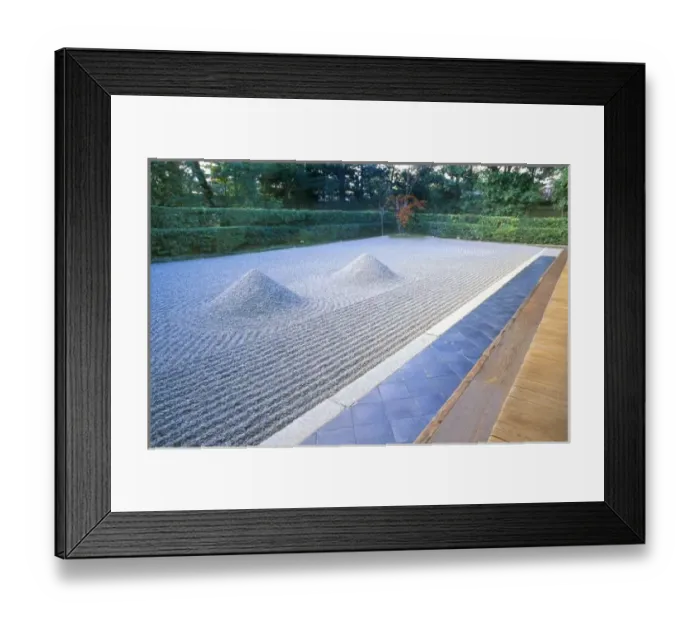 Framed Print : Daisen-in Temple Garden, Daitokuji, Kyoto, Japan
