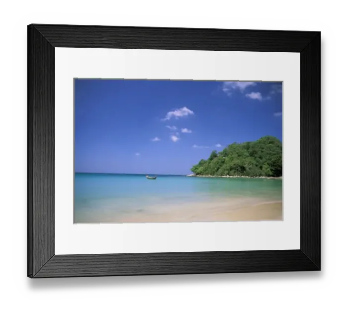 Framed Print : Thailand, Phuket Island. Beach Framed Print : Thailand, Phuket Island. Beach