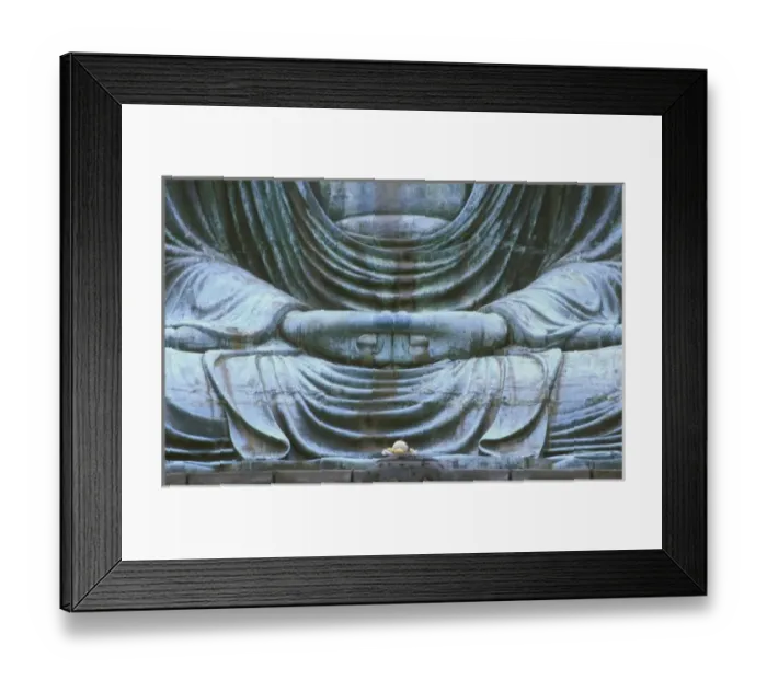 Framed Print : Great Buddha Detail, Kotokuji Temple, Kamakura, Japan Framed Print : Great Buddha Detail, Kotokuji Temple, Kamakura, Japan