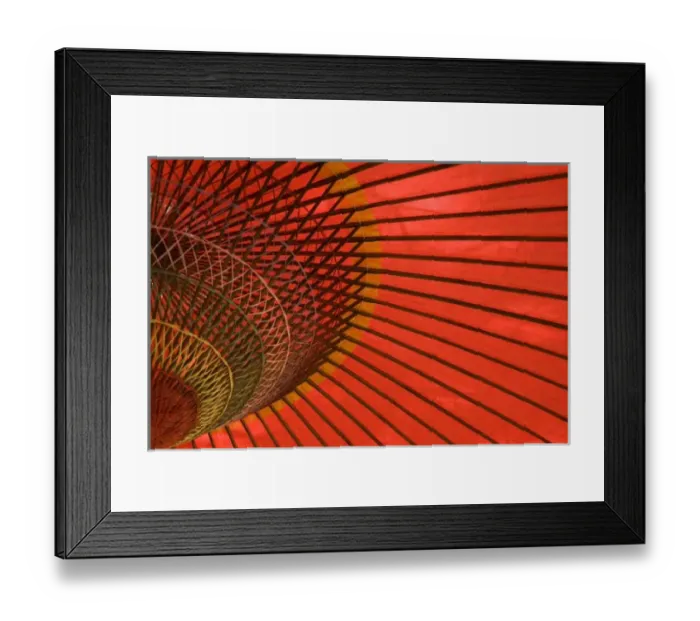 Framed Print : Close-up of giant red umbrella, Nara, Honshu island, Japan Framed Print : Close-up of giant red umbrella, Nara, Honshu island, Japan