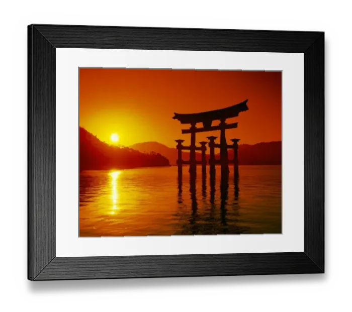 Framed Print : O-Torii Gate, Itsukushima shrine, Miyajima, Japan Framed Print : O-Torii Gate, Itsukushima shrine, Miyajima, Japan