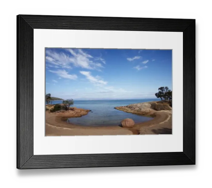Framed Print : Honeymoon Bay, Coles Bay, Freycinet National Park, Freycinet Peninsula, Eastern Tasmania Framed Print : Honeymoon Bay, Coles Bay, Freycinet National Park, Freycinet Peninsula, Eastern Tasmania