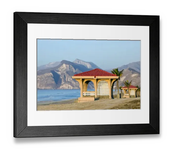 Framed Print : Oman, Dhofar Region