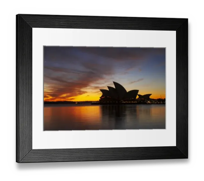 Framed Print : Australia, New South Wales, Sydney, Sydney Opera House at Dawn Framed Print : Australia, New South Wales, Sydney, Sydney Opera House at Dawn