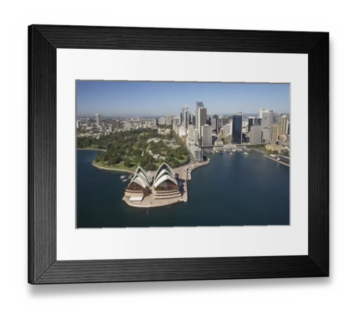 Framed Print : Australia, New South Wales, Sydney, Sydney Opera House, Royal Botanic Gardens, Central Business District Framed Print : Australia, New South Wales, Sydney, Sydney Opera House, Royal Botanic Gardens, Central Business District