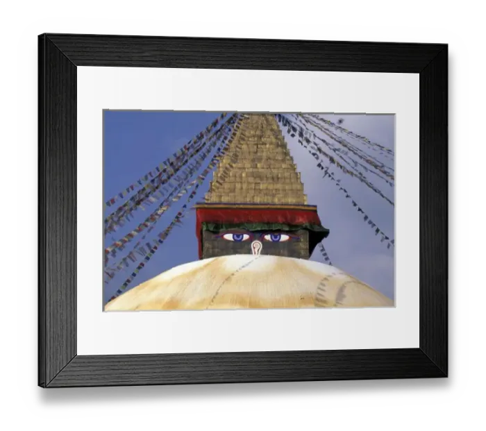 Framed Print : Asia, Nepal, Kathmandu. Bouddhanath Stupa Framed Print : Asia, Nepal, Kathmandu. Bouddhanath Stupa