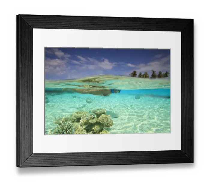 Framed Print : South Huvadhoo Atoll, Southern Maldives, Indian Ocean Framed Print : South Huvadhoo Atoll, Southern Maldives, Indian Ocean
