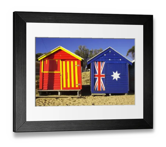 Framed Print : Bathing Boxes, Middle Brighton Beach, Port Phillip Bay, Melbourne, Victoria, Australia Framed Print : Bathing Boxes, Middle Brighton Beach, Port Phillip Bay, Melbourne, Victoria, Australia