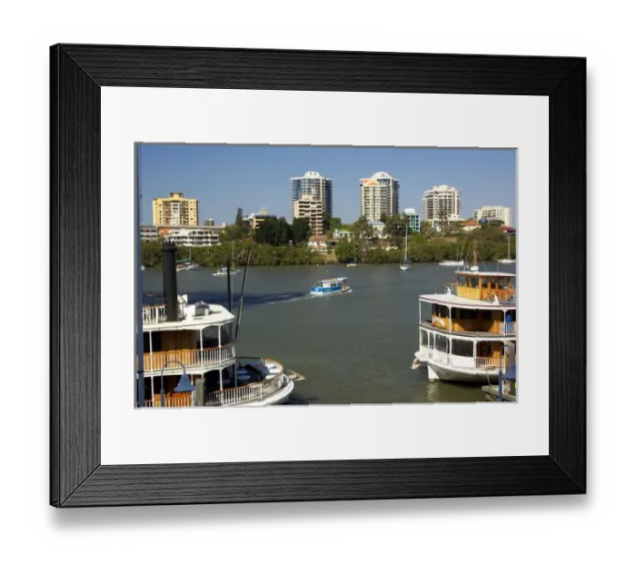 Framed Print : Paddle Steamers Framed Print : Paddle Steamers