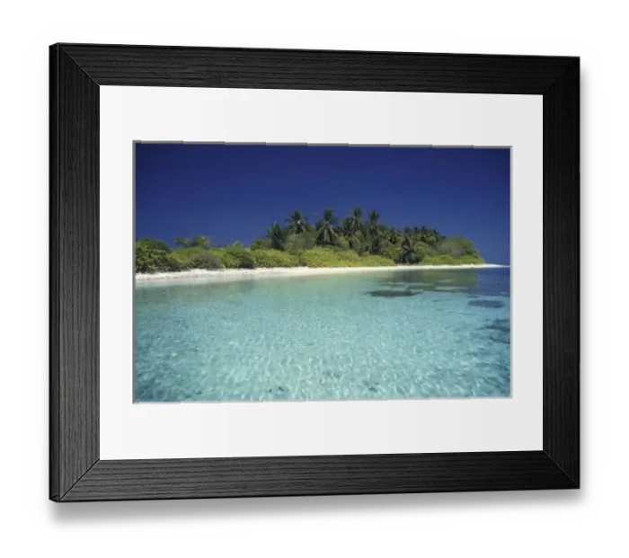 Framed Print : Indian Ocean, Maldive islands. (MR)