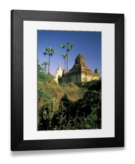 Framed Print : Asia, Myanmar, Bagan. Kubyauk-Gyi Temple Framed Print : Asia, Myanmar, Bagan. Kubyauk-Gyi Temple