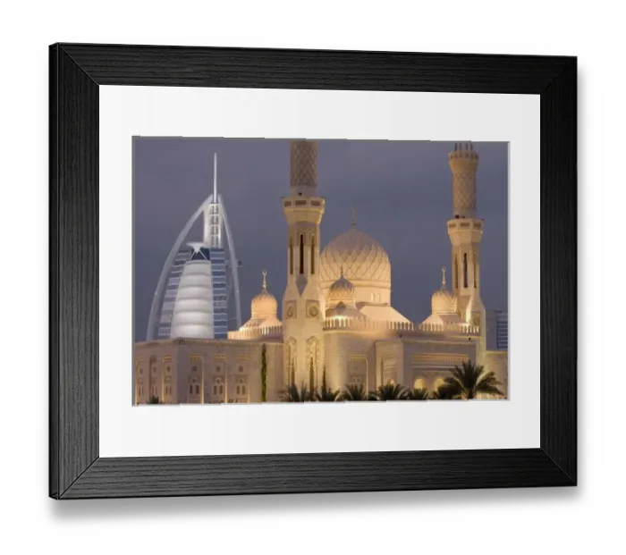 Framed Print : Asia, United Arab Emirates Framed Print : Asia, United Arab Emirates