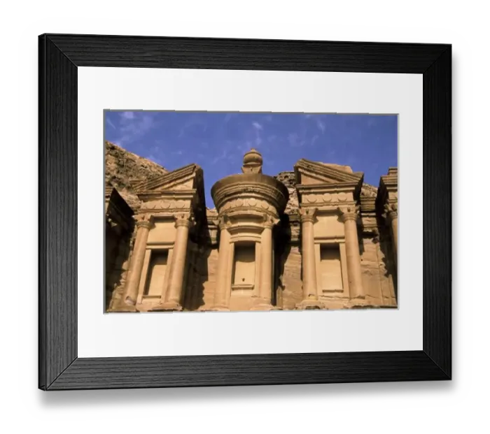 Framed Print : Asia, Jordan, Petra. El Deir, the Monastery Framed Print : Asia, Jordan, Petra. El Deir, the Monastery