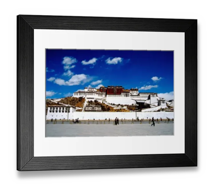 Framed Print : Asia, Tibet, Lhasa, Potala Palace. UNECSO World Heritage site. Former home of the Dalai Lama Framed Print : Asia, Tibet, Lhasa, Potala Palace. UNECSO World Heritage site. Former home of the Dalai Lama