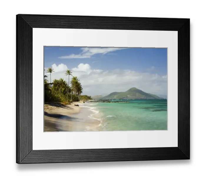 Framed Print : Nisbett Plantation Beach Framed Print : Nisbett Plantation Beach