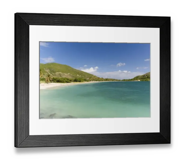 Framed Print : Cockleshell Bay, southeast peninsula, St Kitts, Caribbean Framed Print : Cockleshell Bay, southeast peninsula, St Kitts, Caribbean