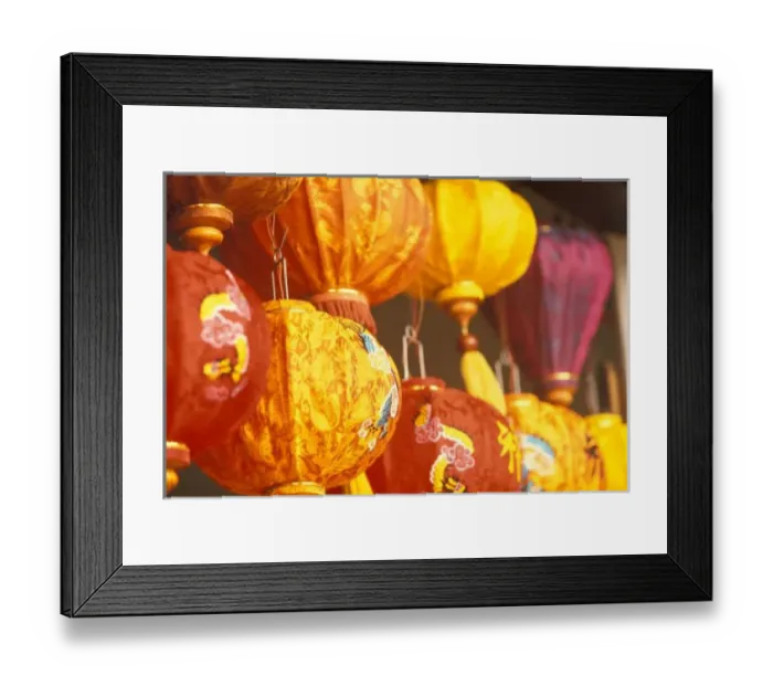 Framed Print : Vietnam, Hoi An Large lanterns, souvenirs Framed Print : Vietnam, Hoi An Large lanterns, souvenirs