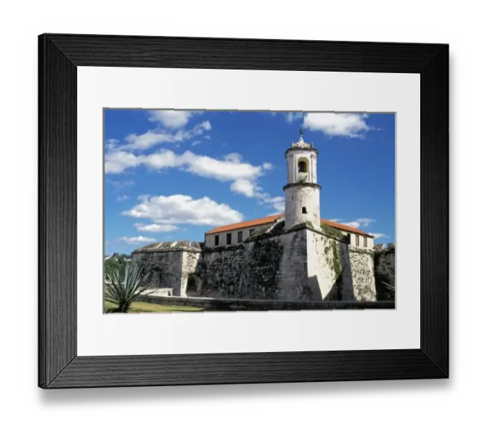 Framed Print : Caribbean, Cuba, Havana. Old Havana, Castillo de la Real Fuerza Framed Print : Caribbean, Cuba, Havana. Old Havana, Castillo de la Real Fuerza