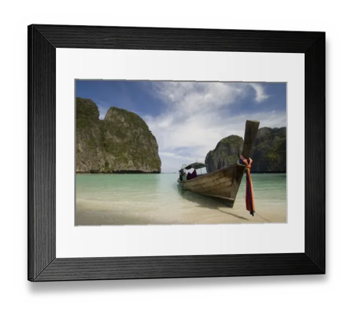 Framed Print : Thailand, Phi Phi Lay Island, Maya Bay Framed Print : Thailand, Phi Phi Lay Island, Maya Bay