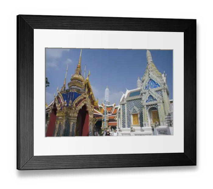 Framed Print : Bangkok, Thailand. Bangkoks Grand Palace