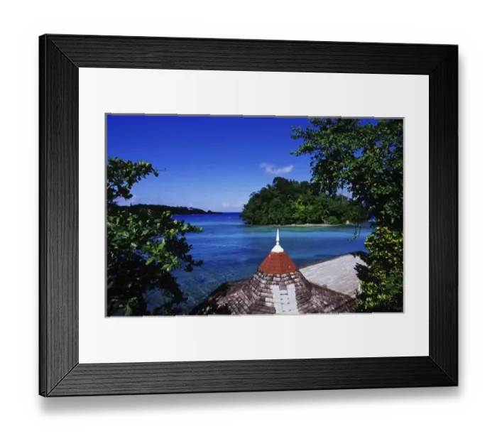 Framed Print : Blue Lagoon, Port Antonio, Jamaica Framed Print : Blue Lagoon, Port Antonio, Jamaica