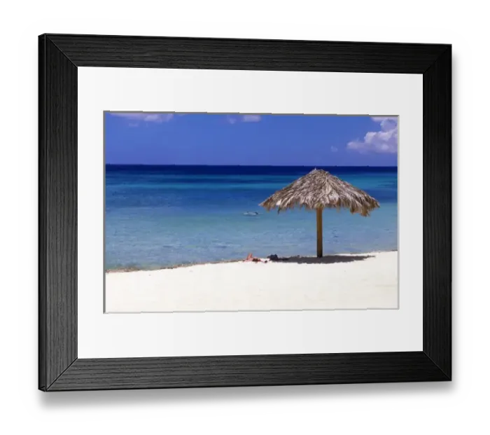 Framed Print : Malmok Beach, Aruba, Netherlands Antilles