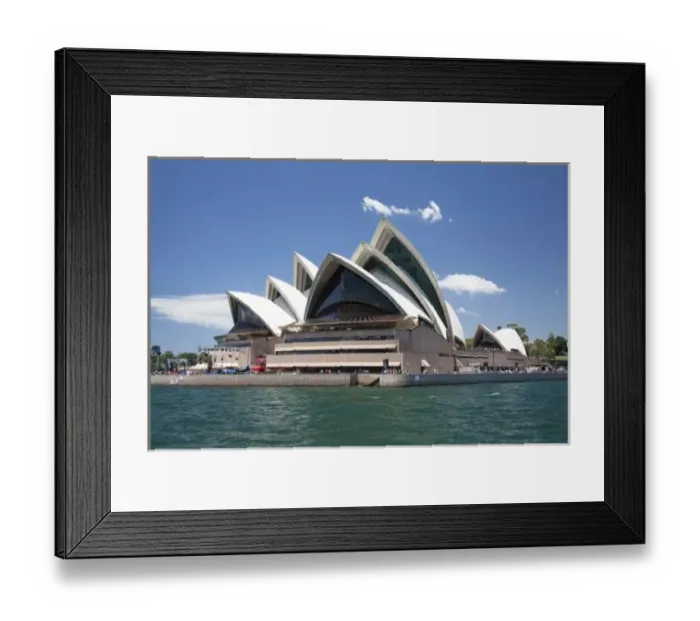 Framed Print : Sydney Opera House exterior, Sydney, New South Wales, Australia Framed Print : Sydney Opera House exterior, Sydney, New South Wales, Australia