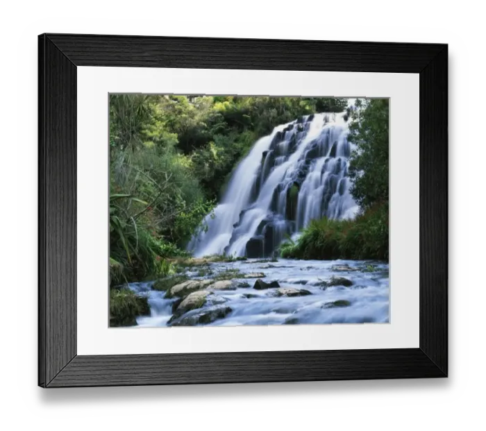 Framed Print : New Zealand, North Island, Karangahake Gorge, Cascade Framed Print : New Zealand, North Island, Karangahake Gorge, Cascade