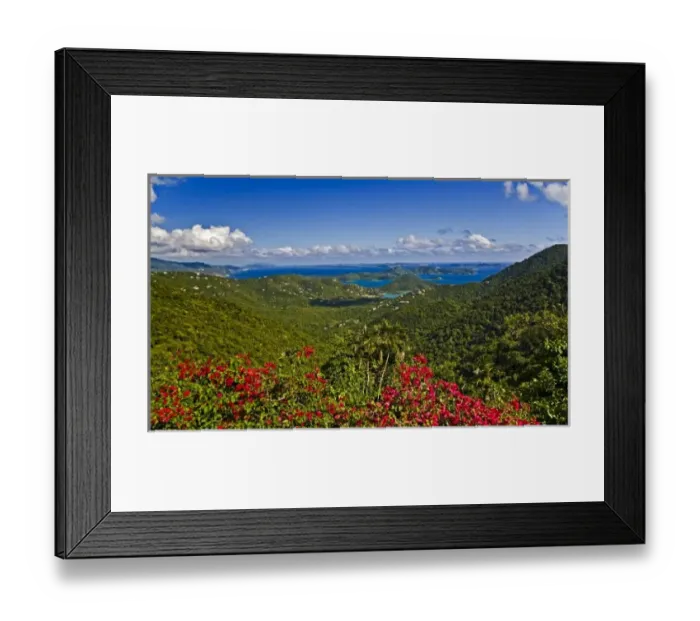 Framed Print : A scenic of Cruse Bay, St. John U.s Virgin Islands Framed Print : A scenic of Cruse Bay, St. John U.s Virgin Islands