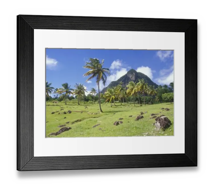 Framed Print : St Lucia, Caribbean Framed Print : St Lucia, Caribbean