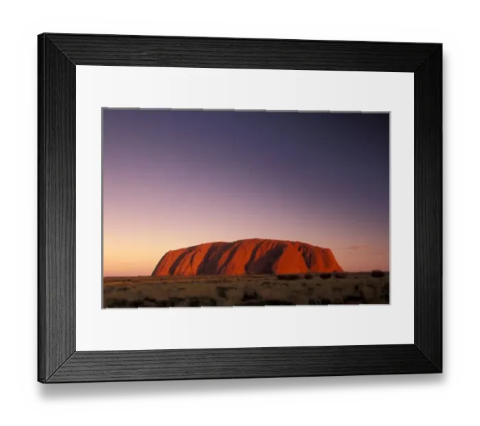 Framed Print : Australia, Uluru Kata Tjuta National Park, Uluru (Ayers Rock) Framed Print : Australia, Uluru Kata Tjuta National Park, Uluru (Ayers Rock)