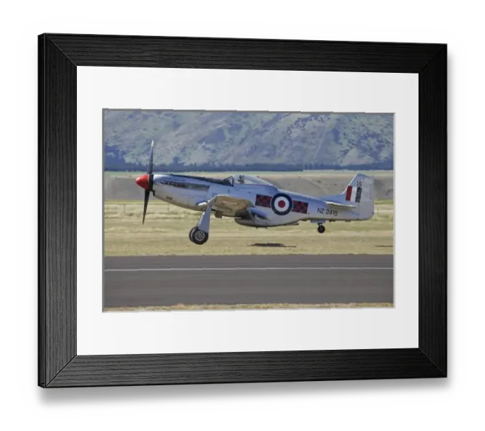 Framed Print : New Zealand, Otago, Wanaka, Warbirds Over Wanaka, P-51 Mustang - American Fighter Plane Framed Print : New Zealand, Otago, Wanaka, Warbirds Over Wanaka, P-51 Mustang - American Fighter Plane