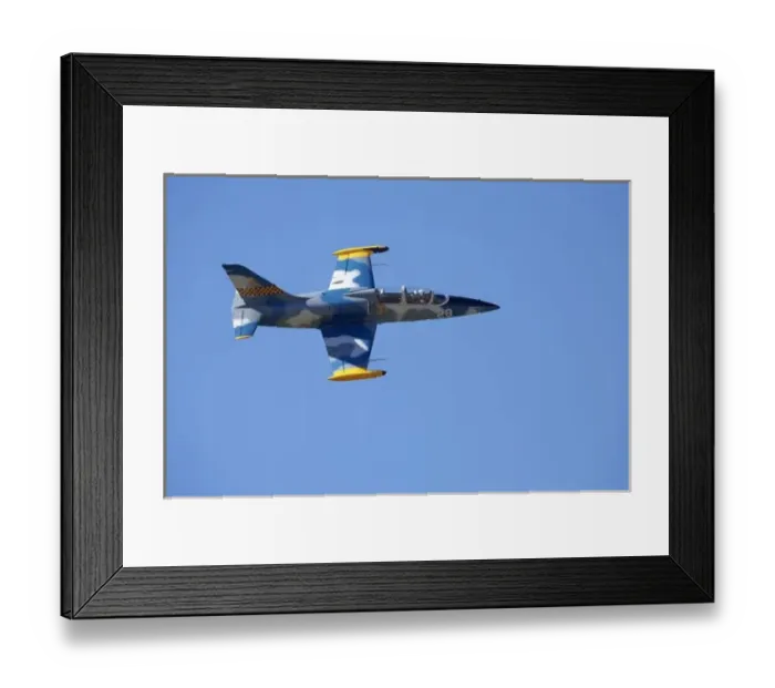 Framed Print : New Zealand, Otago, Wanaka, Warbirds Over Wanaka, Czechoslovakian L-39 Albatros Jet