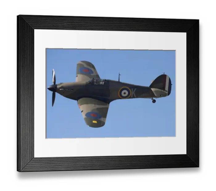 Framed Print : New Zealand, Otago, Wanaka, Warbirds Over Wanaka, Hawker Hurricane - British Framed Print : New Zealand, Otago, Wanaka, Warbirds Over Wanaka, Hawker Hurricane - British