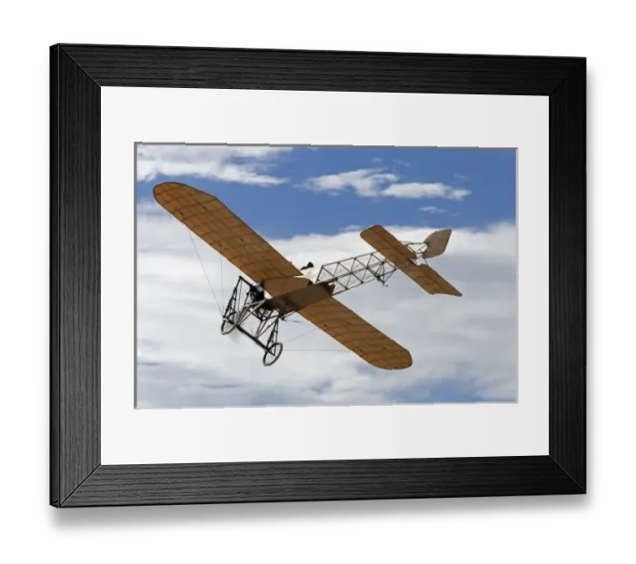 Framed Print : New Zealand, Otago, Wanaka, Warbirds Over Wanaka, Vintage Bleriot XI Aircraft ( 1909 ) Framed Print : New Zealand, Otago, Wanaka, Warbirds Over Wanaka, Vintage Bleriot XI Aircraft ( 1909 )