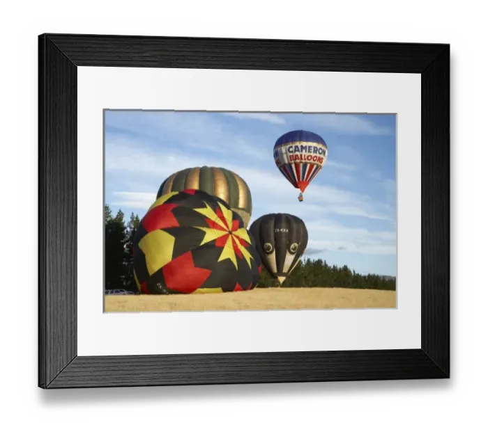 Framed Print : Hot Air Balloons Framed Print : Hot Air Balloons