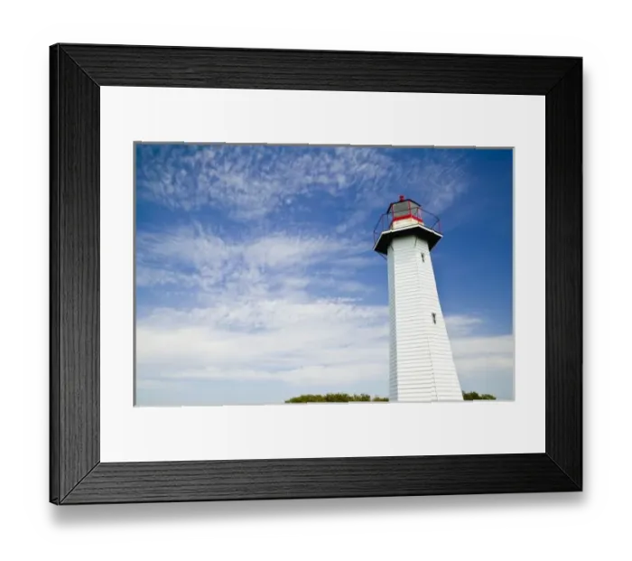 Framed Print : Australia, State of Queensland, Cleveland. The Cleveland Point Lighthouse Framed Print : Australia, State of Queensland, Cleveland. The Cleveland Point Lighthouse