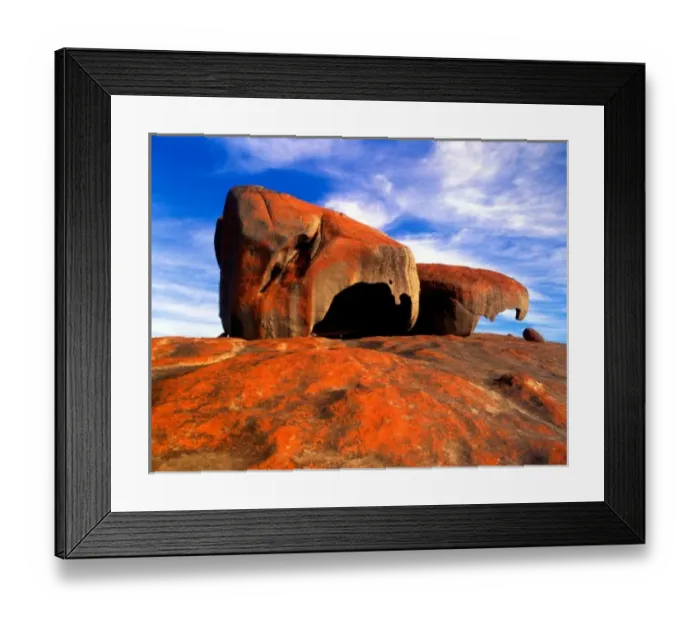 Framed Print : Remarkable Rocks, Flinders Chase Natl. Park, Kangaroo Island So. Australia Framed Print : Remarkable Rocks, Flinders Chase Natl. Park, Kangaroo Island So. Australia