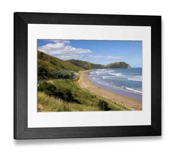 Framed Print : Makorori Beach Framed Print : Makorori Beach