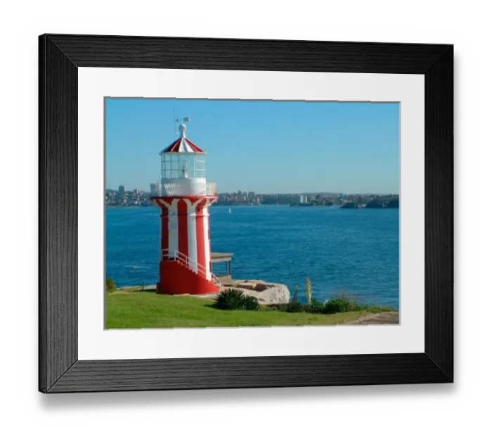 Framed Print : Sydney, Australia. Lighthouse Framed Print : Sydney, Australia. Lighthouse