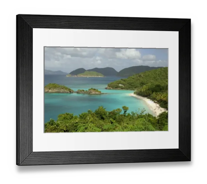 Framed Print : Caribbean, U. S. Virgin Islands, St. John, Trunk Bay, Virgin Islands National Park Framed Print : Caribbean, U. S. Virgin Islands, St. John, Trunk Bay, Virgin Islands National Park