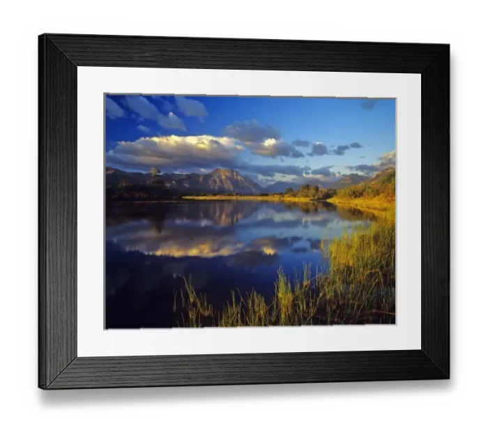 Framed Print : Maskinonge Lake in Waterton Lakes National Park in Alberta, Canada Framed Print : Maskinonge Lake in Waterton Lakes National Park in Alberta, Canada