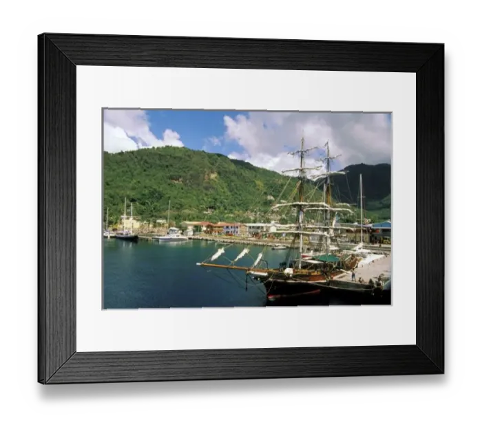 Framed Print : Caribbean, St Framed Print : Caribbean, St