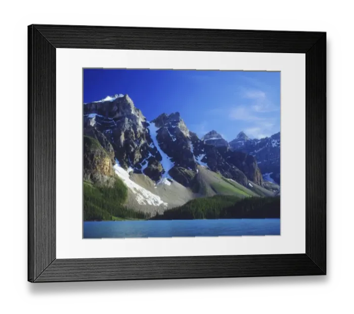 Framed Print : Canada, Alberta, Banff National Park, Moraine Lake Framed Print : Canada, Alberta, Banff National Park, Moraine Lake