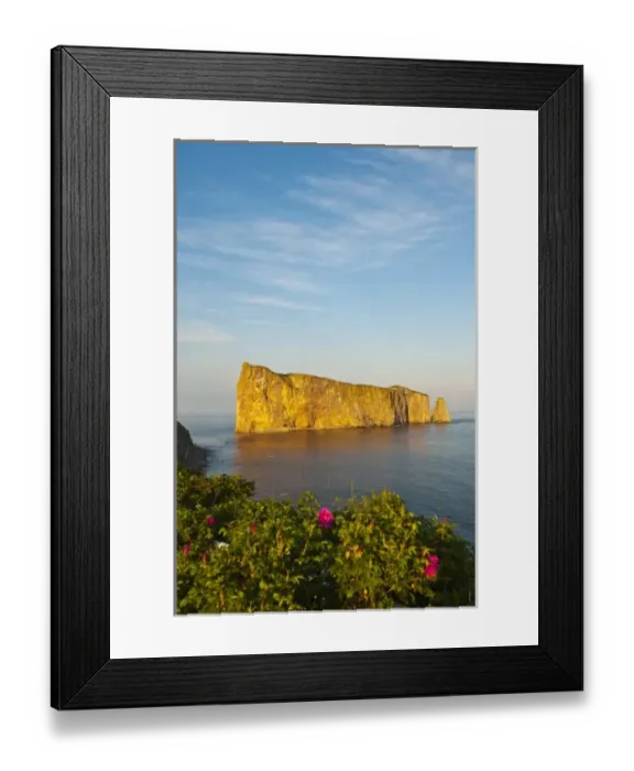 Framed Print : Rocher Perce (Perce Rock), Quebec, Canada Framed Print : Rocher Perce (Perce Rock), Quebec, Canada